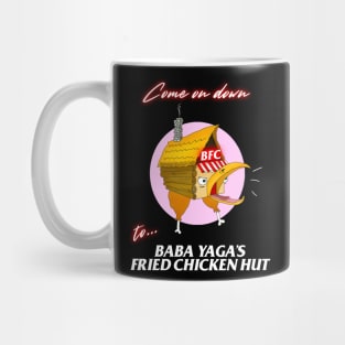 Baba Yaga's Fried Chicken Hut Mug